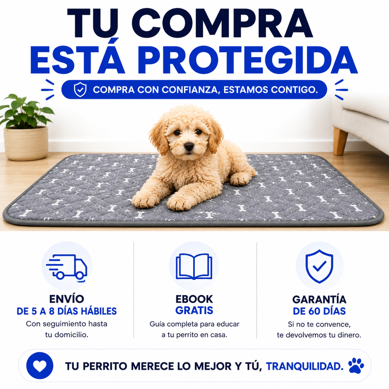 PheroPad™ Tapete Absorbente Para Perros